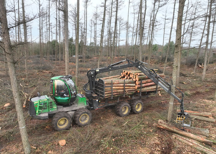 Scheper Lohnunternehmen Friesoythe - John Deere 1110E